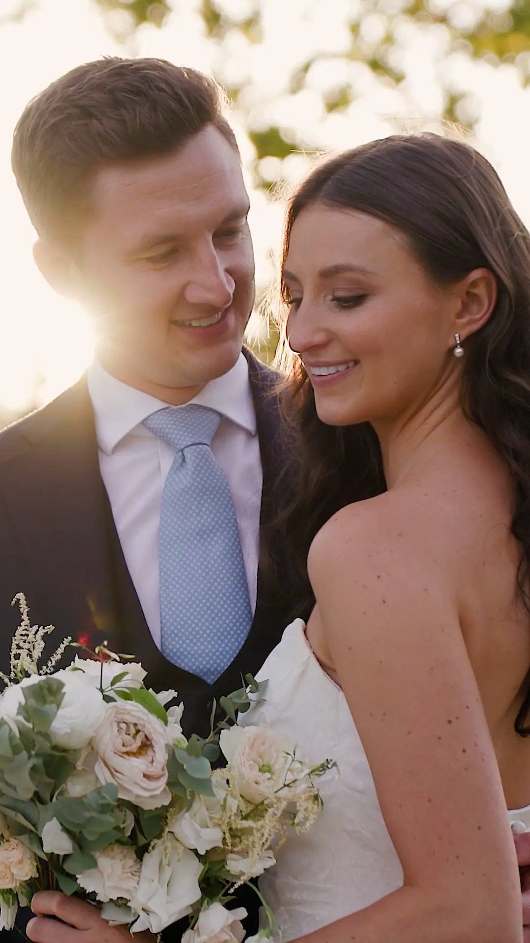 A still from an HD Moments wedding film
